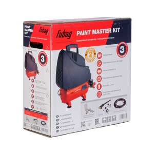 FUBAG Компрессорный набор Paint Master Kit безмасляный компрессор + 3 предмета в Брянске фото