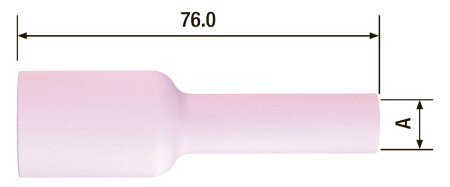 FUBAG Сопло керамическое для газовой линзы №7L ф11 FB TIG 17-18-26 (2 шт.) в Брянске фото