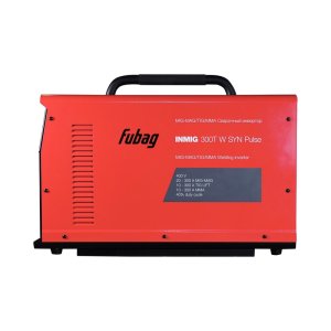 Полуавтомат сварочный инверторный FUBAG INMIG 300T W SYN PULSE с горелкой FB 400 3m в Брянске фото