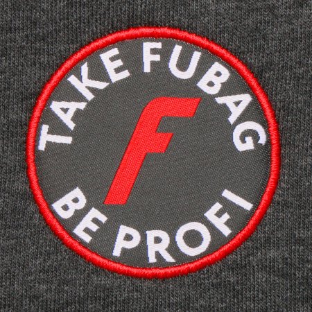 Серо-красная толстовка Fubag с капюшоном  размер XXL в Брянске фото