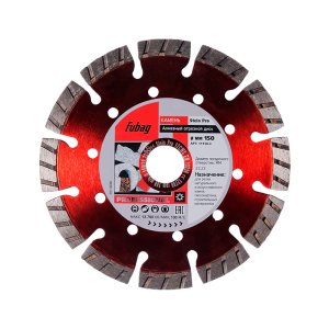 Алмазный отрезной диск FUBAG Stein Pro D150 мм/ 22.2 мм по камню в Брянске фото