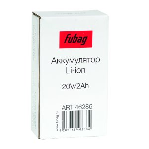 Аккумуляторная батарея FLI5S1P1202 Li-ion к бензиновым газонокосилкам FUBAG с электростартером и минирайдеру (20V/2Ah) в Брянске фото