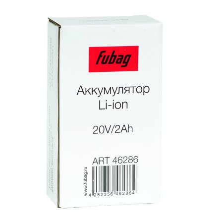Аккумуляторная батарея FLI5S1P1202 Li-ion к бензиновым газонокосилкам FUBAG с электростартером и минирайдеру (20V/2Ah) в Брянске фото