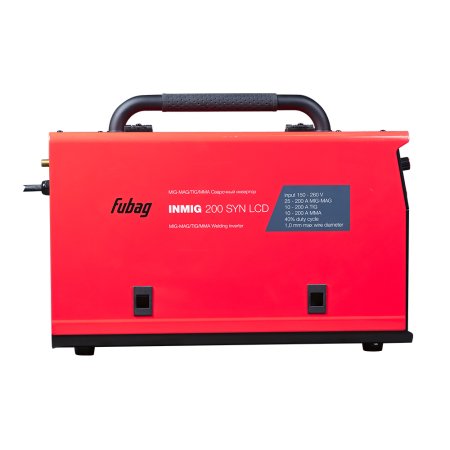 FUBAG Сварочный полуавтомат INMIG 200 SYN LCD (новый дисплей) с горелкой FB 250 3 м (FB 250 Ergo 3 м) + Маска сварщика Хамелеон IR 4-13N M + Порошковая проволока самозащитная FB 71TGS 0.8 мм_катушка 100 мм_вес 1 кг в ПОДАРОК! в Брянске фото