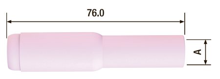 FUBAG    Сопло керамическое №7L ф11 FB TIG 17-18-26 (2 шт.) в Брянске фото