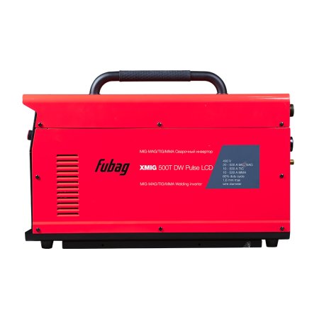 Полуавтомат сварочный FUBAG XMIG 500T DW PULSE + подающий механизм DRIVE XMIG DW PULSE  + горелка FB 550W 3 м + блок жидкостного охлаждения Cool XMIG + шланг-пакет 5 метров 95 мм2 14 pol с жидкостным охлаждением + Тележка  в Брянске фото