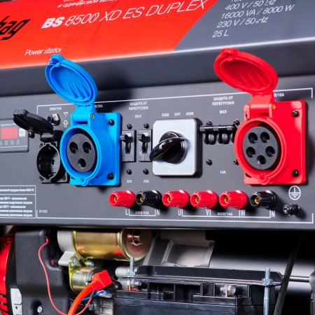 Бензиновый генератор FUBAG BS 8500 XD ES DUPLEX для одно и трехфазного режимов работы в Брянске фото