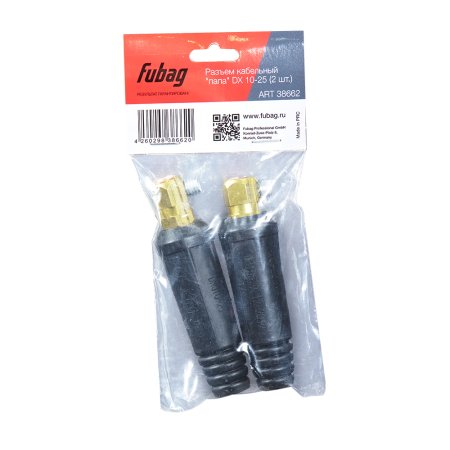 Разъем кабельный FUBAG - папа DX 10-25 (2 шт.) в Брянске фото
