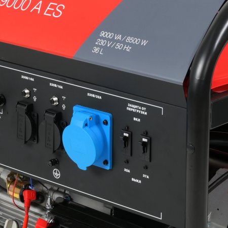 Бензиновый генератор FUBAG BS 9000 A ES с электростартером и коннектором автоматики в Брянске фото