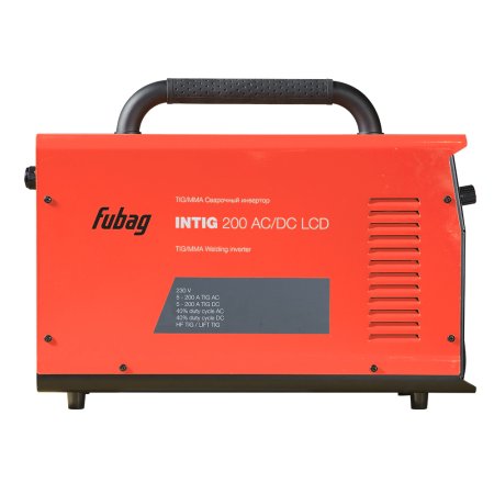 Инвертор сварочный FUBAG INTIG 200 AC/DC Pulse LCD + горелка FB TIG 26 5P  в Брянске фото