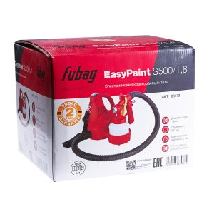 FUBAG Электрический краскораспылитель EasyPaint S500/1.8 с верхним бачком в Брянске фото