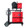 Полуавтомат сварочный FUBAG XMIG 500T DW PULSE + подающий механизм DRIVE XMIG DW PULSE  + горелка FB 550W 3 м + блок жидкостного охлаждения Cool XMIG + шланг-пакет 5 метров 95 мм2 14 pol с жидкостным охлаждением + Тележка  в Брянске фото