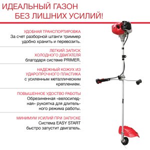 FUBAG Бензиновый триммер FPT 33R + Триммерная леска сечение витой квадрат L 130 м * 2.4 мм в ПОДАРОК в Брянске фото