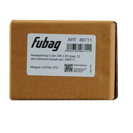 Аккумулятор FUBAG li-ion 3Ah для инверторного генератора TI 11000 A ES (арт. 646211) купить в Брянске